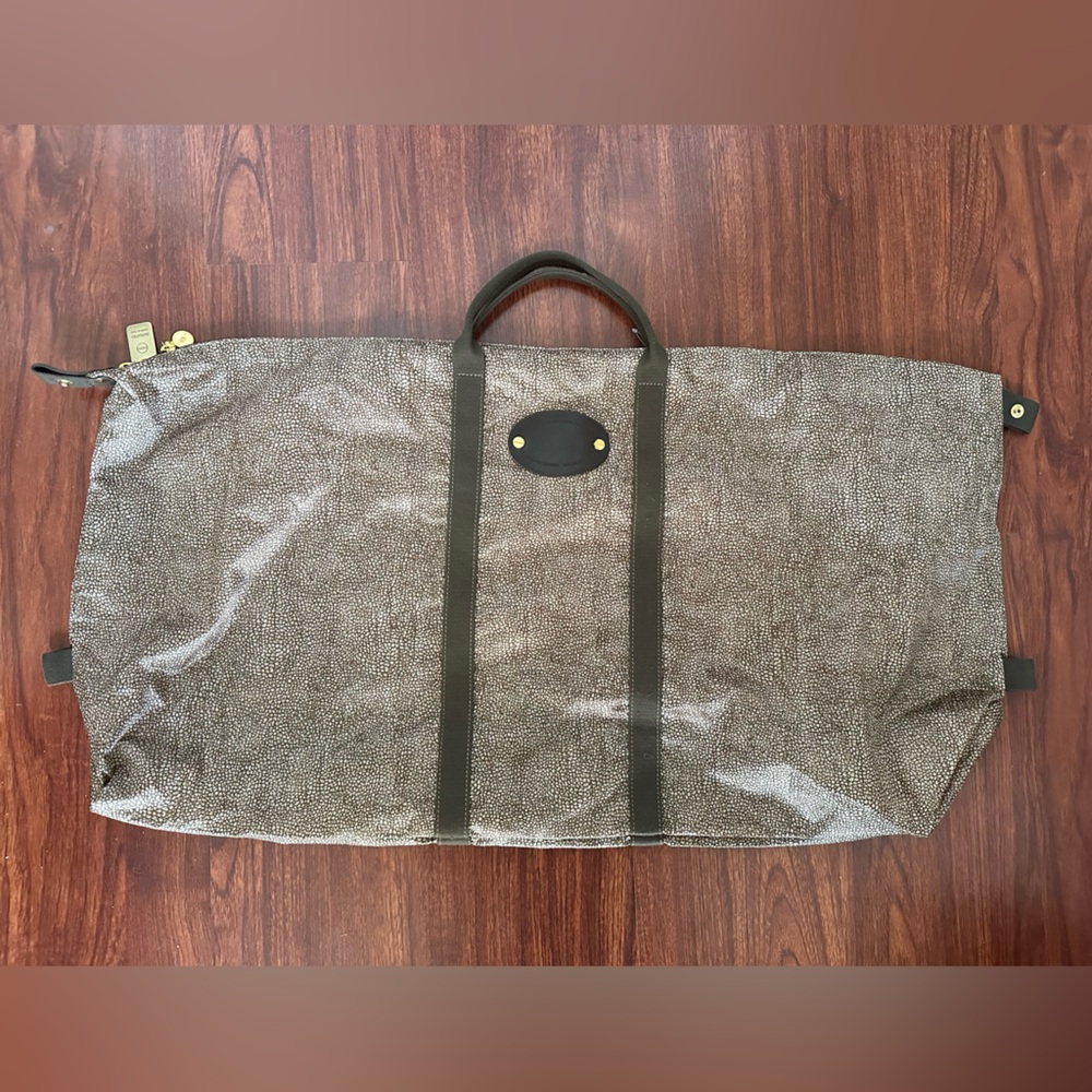 Borbonese Redwall Large Nylon Duffle Bag - Picture 2 of 9